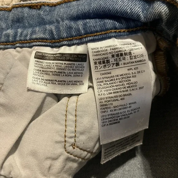 Levi's Women's Light Blue Classic Denim Jeans - Picture 2 of 15